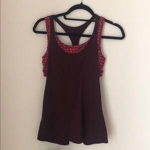 Lululemon Workout Top with Built in Bra
